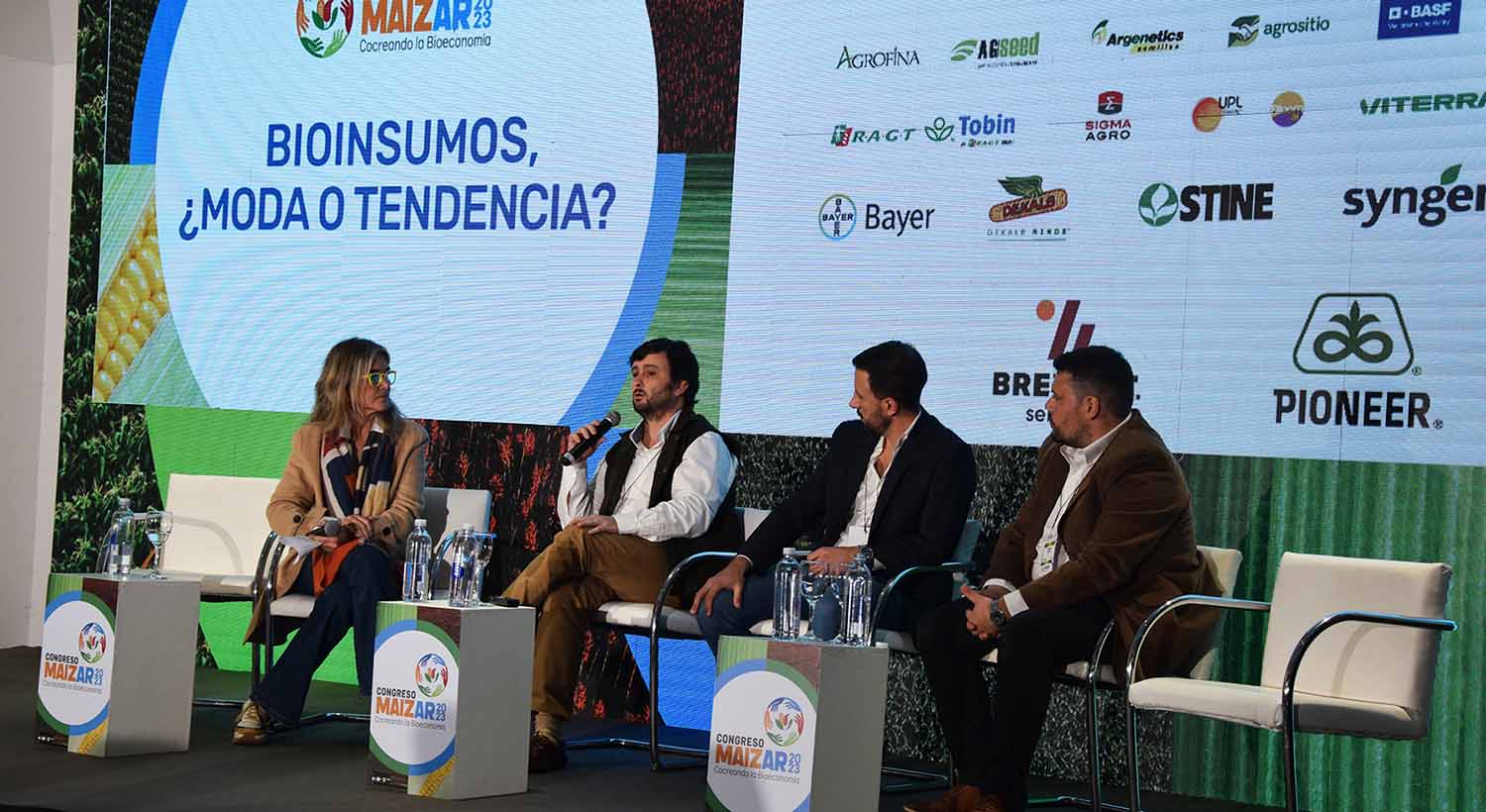 Se realizó un panel en Maizar 2023: Bioinsumos, ¿moda o tendencia?